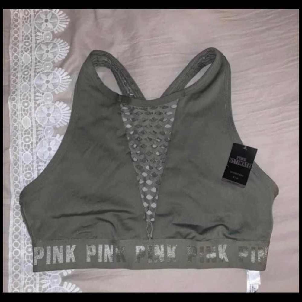 Pink Sport Bra